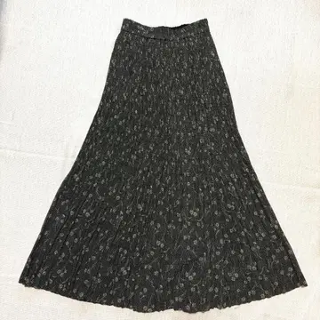 00 s vintage 꽃무늬 플리츠 스커트 아카이브 그런지 y2k