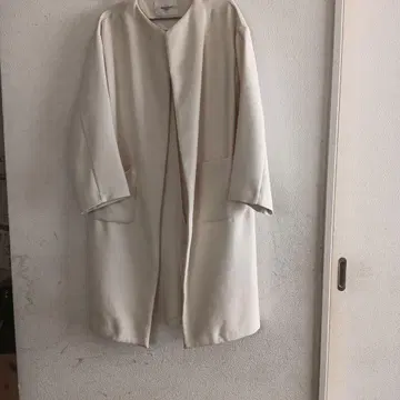 OPAQUE.CLIP 롱 코트 아이보리