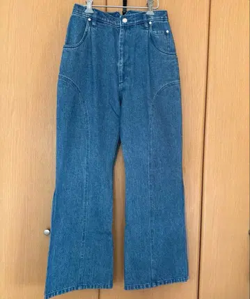 VIVIANO 데님 슬릿