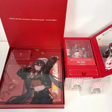 원신 Galaxy S24 Ultra 호두 후타오 액세서리 세트