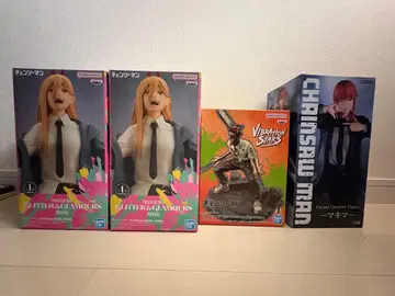 체인소 맨 피규어 4개 세트 마키마 파워 미개봉