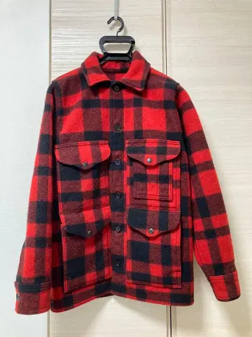 필슨 워시드 싱글 매키노 크루저 34 빨검