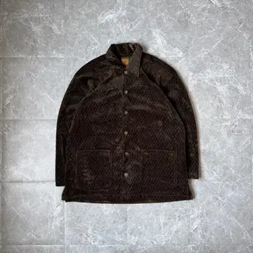 BONSEMIA 울 자켓 브라운 커버올 구제 의류