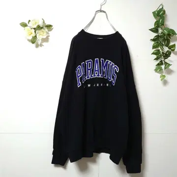 ZOMBIE ECCENTRIC 크루넥 트레이닝복 로고 자수