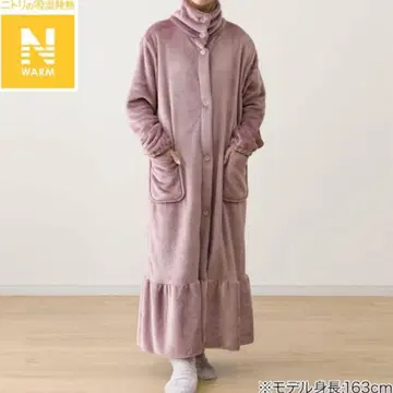 니토리 데코홈 입는 담요 N웜 핑크 여성용 룸웨어