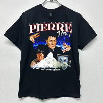 피에르 타키 전기 그루브 [XL 사이즈] T셔츠 블랙