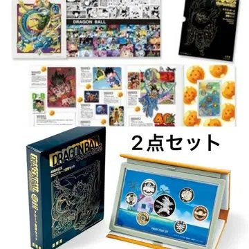 드래곤볼 40주년 기념 프루프 화폐 세트 2종류