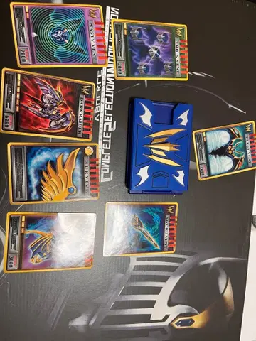 나이트 서바이브 카드 덱 CSM V 버클 & 다크 바이저