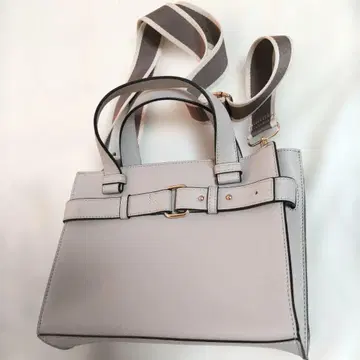 안데뮤 벨트 숄더백 그레이지