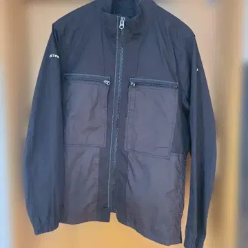 G-STAR ROW 유니섹스 패브릭 믹스 오버셔츠