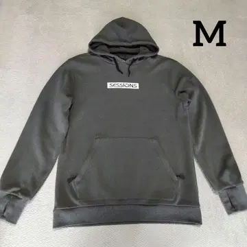 레어 콜라보 마크곤잘레스 SESSIONS 본딩 롱 후드티 M