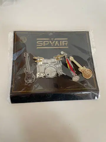 SPYAIR 악기 모티브 핀 배지 세트