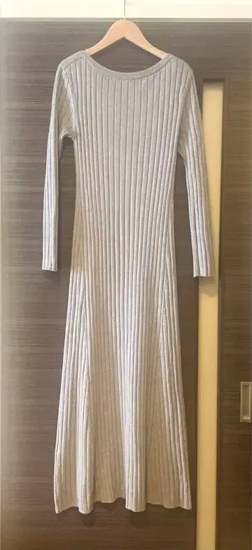 알아바일 울 원피스 울 혼방 원피스 라이트 그레이 사이즈 2