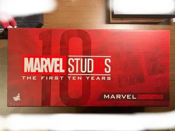 마블 marvel 로고 라이트 박스