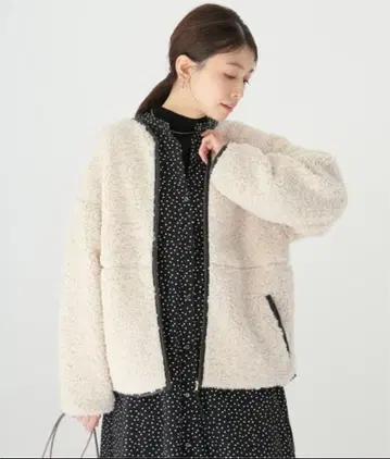 새상품급 Simplicite 보아 파이핑 블루종