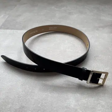 시착만 한 상품 라빠르망 블랙 가죽 벨트