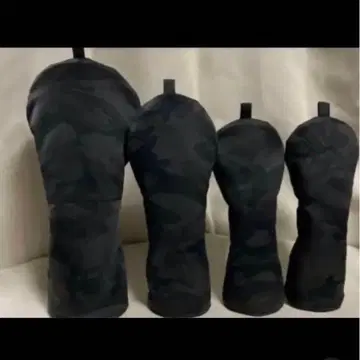 블랙 카모 골프헤드커버 세트