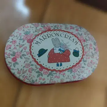 마론크림 캔 소품함 쇼와 레트로 산리오 당시 물건