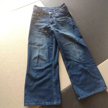 Re:EDIT 레이어드 로우라이즈 코튼 데님