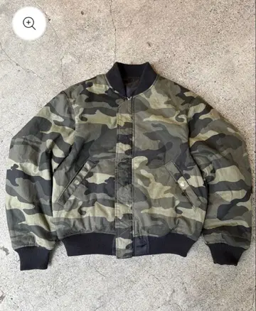 리버서블 카모플라쥬 MA-1 플라이트 자켓