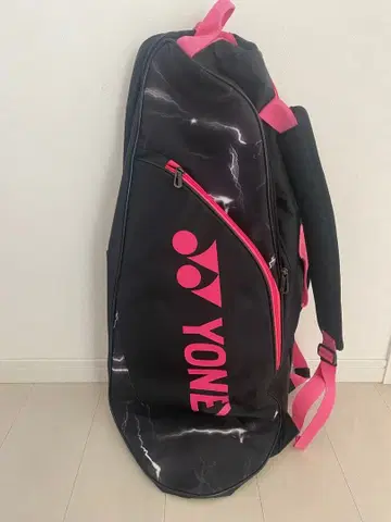YONEX 라켓백 블랙/핑크