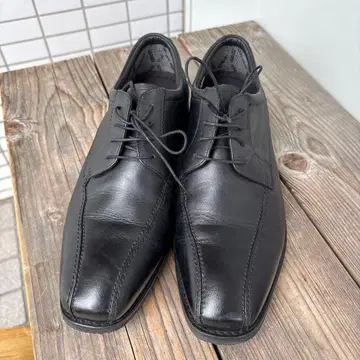 마드라스 madras walk 블랙 가죽 비즈니스 슈즈 GORETEX