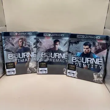 BOURNE 4K Ultra HD 본 시리즈 3작품 세트