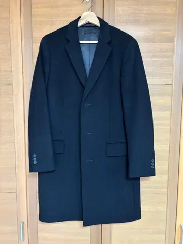 유니클로 체스터 코트 울 혼방