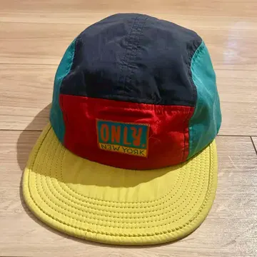 Only NY 멀티 컬러 5패널 제트 캡 모자 USA제