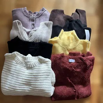 그레일 외 스웨터 니트 묶음 판매 8장