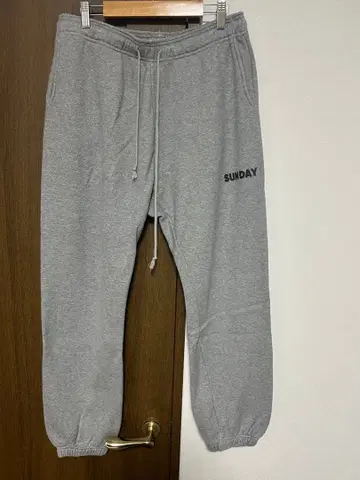 SUNDAY 프린트 스웨트 팬츠