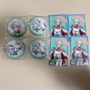 무라쿠모 카게츠 산리오 콜라보 캔뱃지 폴라로이드