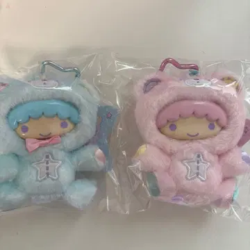 키키라라 50주년 퍼프모후 모티브 마스코트 키링