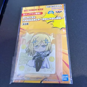 라운드원 한정판 원펀맨 아크릴 스탠드 플래시