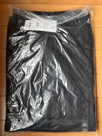 UNIQLO 유니클로 캐시미어 100% 스웨터 4XL 새상품 블랙