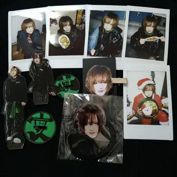 달콤한 폭력 문 폴라로이드 클립 머리끈 아크릴 스탠드