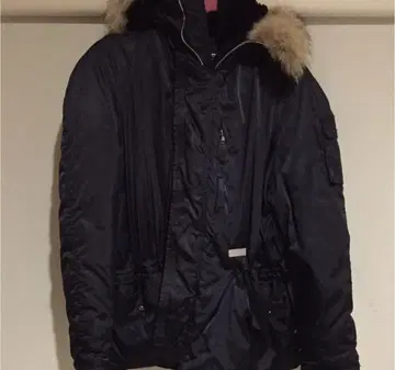 WHOEVER 1999 네이비 M 다운 자켓