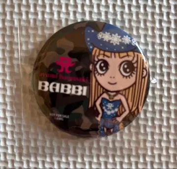 하마사키 아유미 카운트다운 굿즈 BABBI 콜라보 캔뱃지