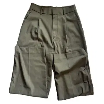 유니클로 슬랙스 팬츠 카키 M 사이즈