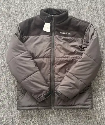 BILLABONG 블랙 다운 자켓 XL