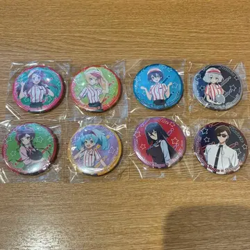 좀비랜드 사가 라운드 원 콜라보 캔뱃지 전 종류 8종 컴플리트