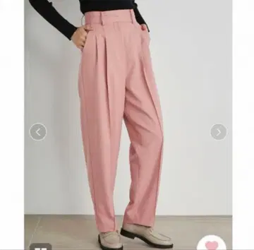 새상품 택 SNIDEL 턱 팬츠