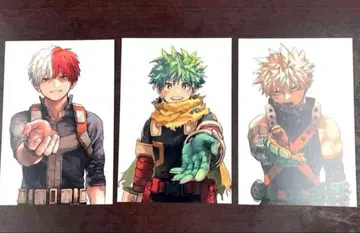 나의 히어로 아카데미아 42권 혜택 엽서 3종 세트