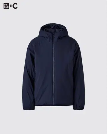 [ 미사용 새상품 ] UNIQLO C 유니클로 퍼프 테크 후드티
