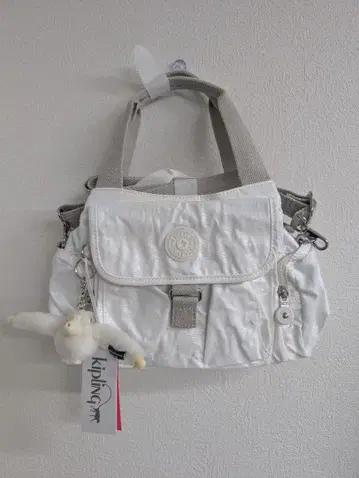 4Kipling 화이트 숄더백