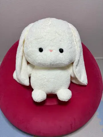 베이비 애니멀즈 초 BIG 봉제 인형 토끼