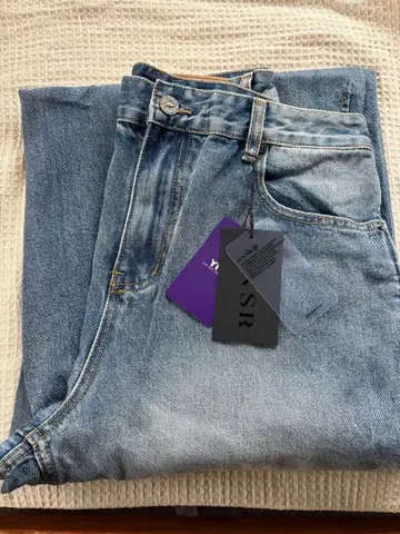 라이트 블루 데님 스트레이트