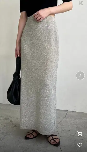 CAPRICIEUXLE'MAGE 라메 스커트