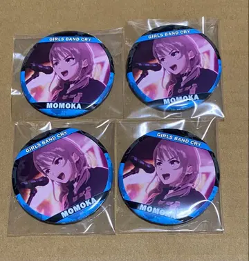 걸즈밴드 클라이 카와라기 모모카 캔뱃지 4개
