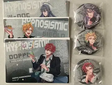 히프마이 중국 굿즈 신주쿠 세트 PET 카드 캔뱃지